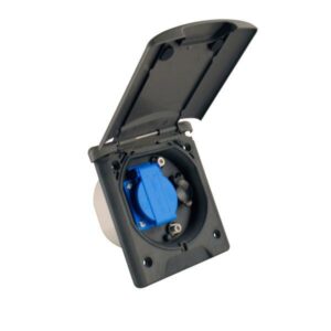 Univerzální venkovní zásuvka FAWO barva antracit