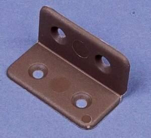 Plastový pant Reimo 40 × 44 mm, hnědý počet kusů v balení 1 ks