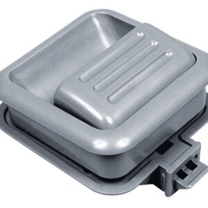 Nábytková úchytka se západkou Reimo 2000 barva světle šedá