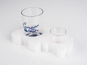 Sada držáků sklenic Camp4 17 dílů