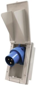 Připojovací zásuvka CEE Carbest barva bílá