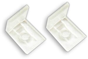 Montážní klip pro upevnění rohového hliníkového profilu Carbest 2 ks