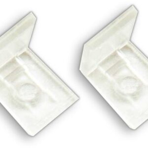 Montážní klip pro upevnění rohového hliníkového profilu Carbest 2 ks