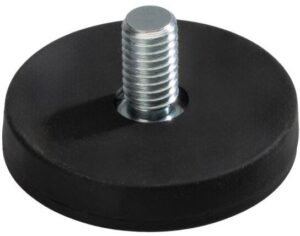 Kulatý magnet A-System Brugger s vnějším závitem M6 × 11