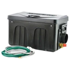 Mobilní bojler Pundmann, 12 V varianta s připojením teplého vzduchu