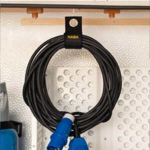 Stahovací páska HABA FlexiCord Loop varianta s očkem na kroužek