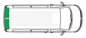 Termoizolace zadní části Carbest – Ford Transit, od roku 2015