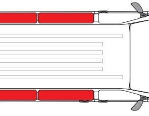Prémiová termoizolace obytné části – VW T5/T6/T6.1, od roku 2003 obložení komfortní