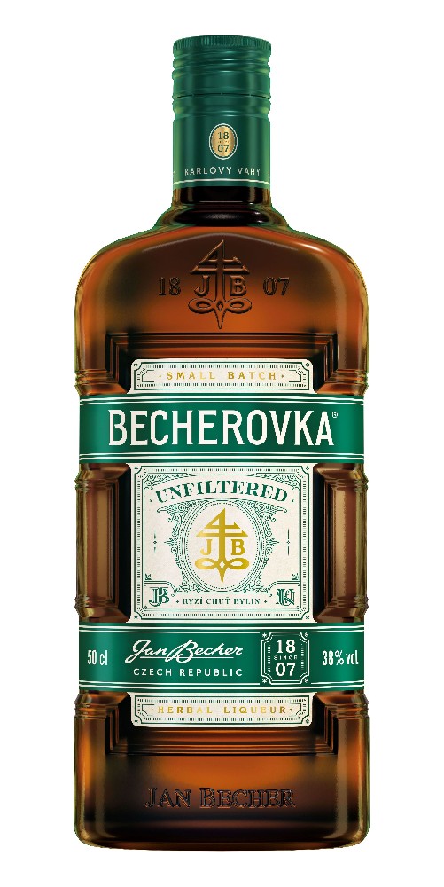 Becherovka Unfilered 38 % 0,5 l