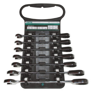 Sada ráčnových očkoplochých klíčů (7ks) HONITON 10-19 mm