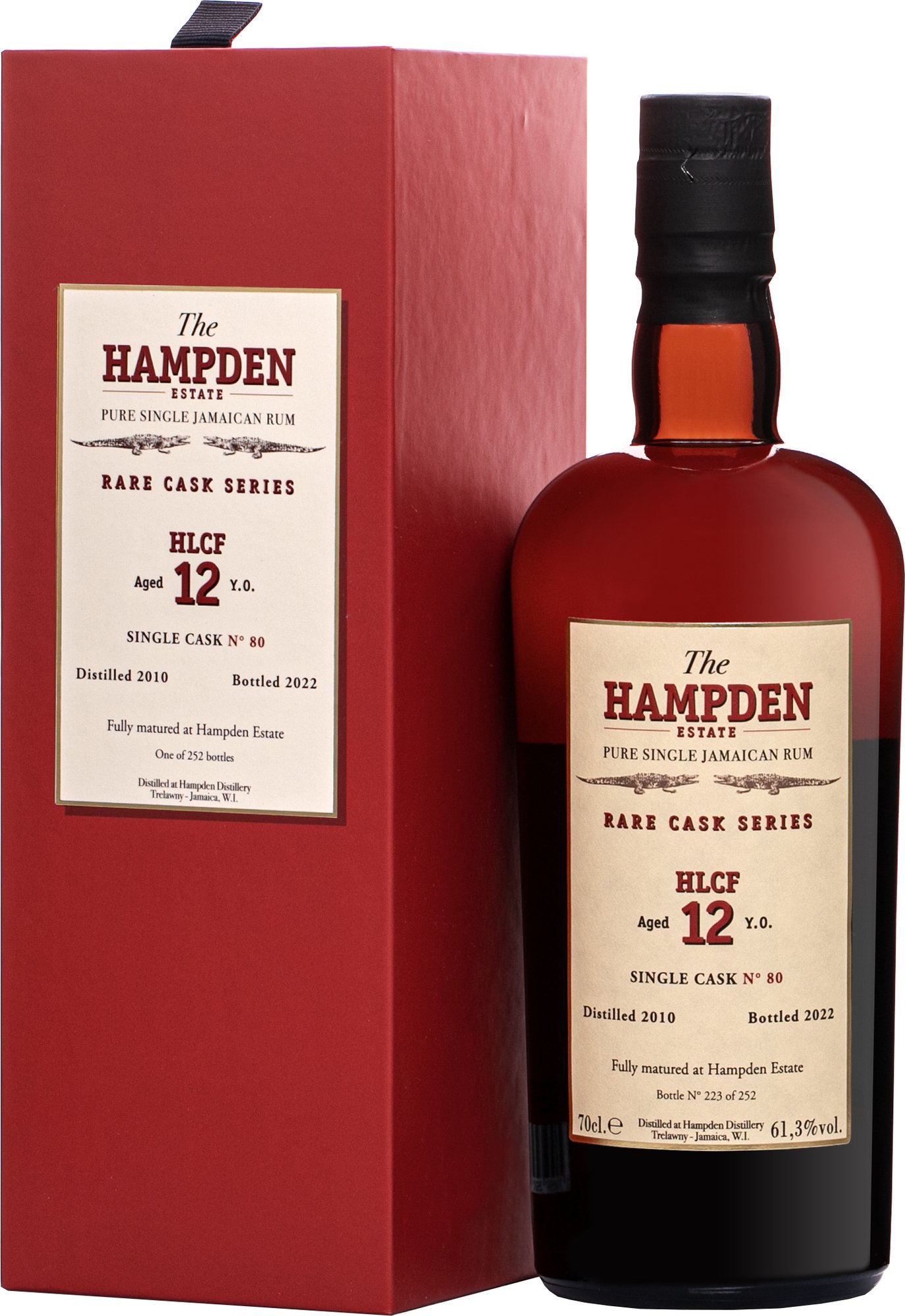 Hampden Estate HLCF 12 letý Rare Cask Series #80 61,3% 0,7l