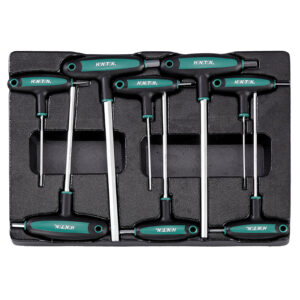 Sada imbus klíčů s T-rukojetí (8 ks) 2-10 mm HONITON