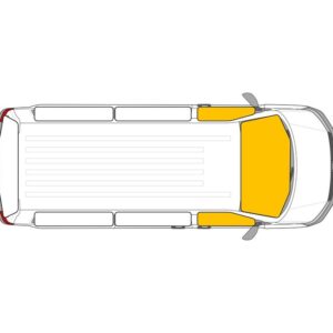 CARBEST Vnitřní termoclona pro VW T2/T3 – různé varianty umístění Varianta: VW T2/T3, 1979 – 1990 – kabina