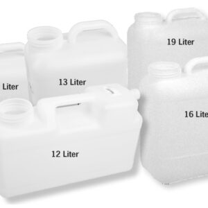 Kanystr na vodu Comet se širokým hrdlem – uzávěr DIN 96 Varianta: 10 l – bez víka