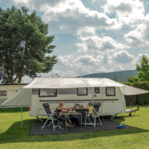 REIMO TENT Univerzální sluneční clona Como – 200 cm až 900 cm Varianta: Šířka: 400 cm, světle šedá