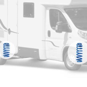 Vinuté pružiny pro přední nápravu Ducato 250/ Boxer/ Jumper od roku 2006