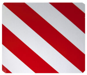 Výstražná cedule 50x50cm - povinné ve Španělsku