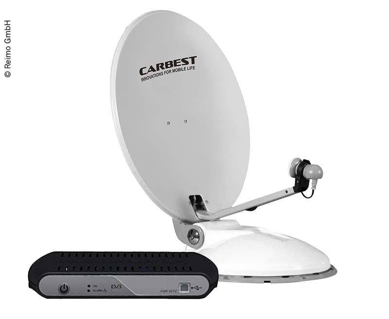 Carbest Travelsat - Automatický satelitní systém (68 cm) HOTBIRD