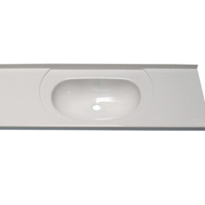 Vestavné umyvadlo s odkládací plochou