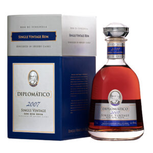 Diplomático 2007 Single Vintage 43% 0,7l (dřevěná kazeta)