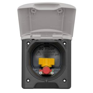 ABL Servisní dvířka s plynovou rychlospojkou - různé barvy Barva: Světle šedá