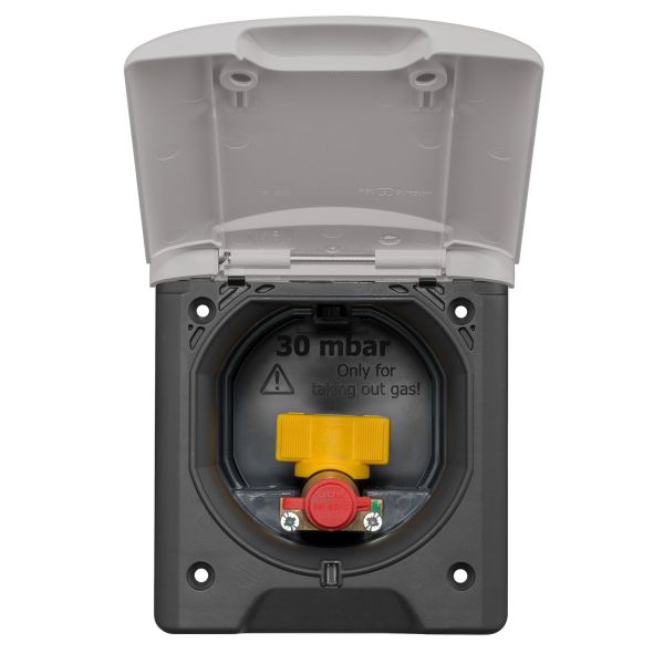 ABL Servisní dvířka s plynovou rychlospojkou - různé barvy Barva: Světle šedá