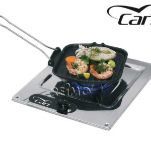 CAN Sporák s 1 hořákem z nerezové oceli D32 x Š28,5 x V4 9cm