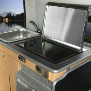 Sklokeramická varná deska a topné těleso Wallas