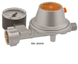 GOK Redukce tlaku 50mbar s manometrem, švýcarská verze