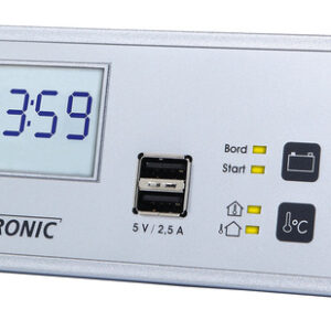 Solární počítač s kombinovaným panelem LCD