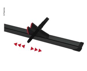 FIAMMA Rail Premium zábradlí na kolo 139 cm, černé