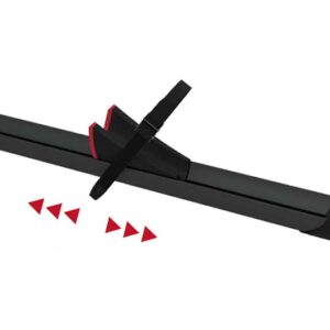 FIAMMA Rail Premium zábradlí na kolo 139 cm, černé