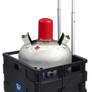 Skládací přepravní vozík Carbest na plynové lahve