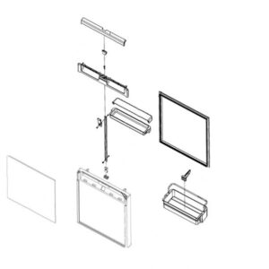 Kompletní dveře f.CRP40