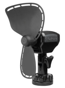 Ventilátor ULTIMATE 12V, černý, adaptér do zapalovače cigaret