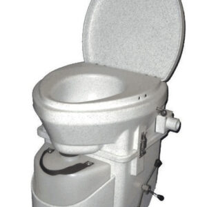 Campingová oddělovací toaleta s pavoučí rukojetí