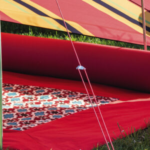 Lehátko XL BENT červené