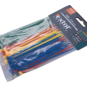 EXTOL Premium 8856192 Stahovací pásky 100×2,5 mm 100 ks