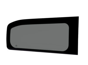 Pevné boční okno Carbest pro vozy Citröen, Peugeot, Toyota a Opel od roku výroby 2016 Varianta: 1175 x 534 mm zadní pravé pevné