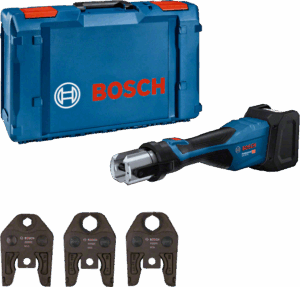 Aku lisovací nářadí Bosch GPT 18V-32 + Lisovací čelisti Standard M