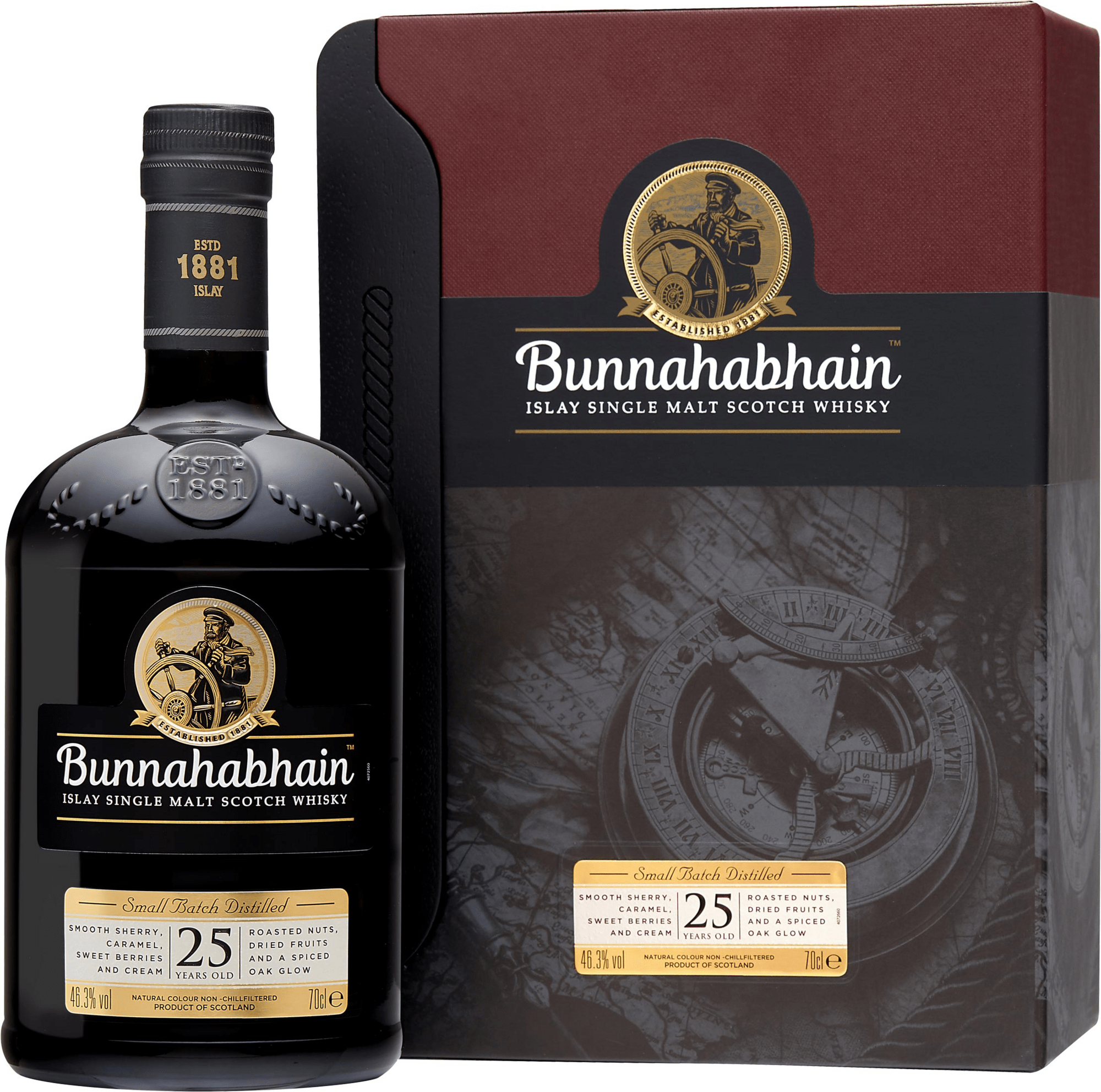 Bunnahabhain 25 letá 46,3% 0,7l