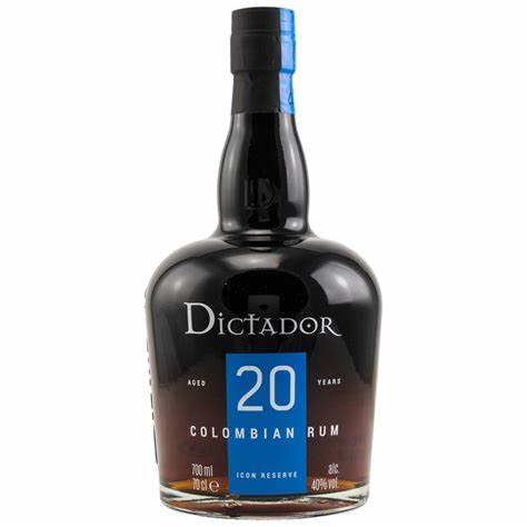 Dictador 20 yo 40 % 0,7 l