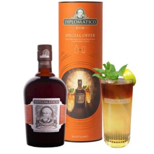 Diplomático Mantuano Highball Gift Box 40,0% 0,7 l