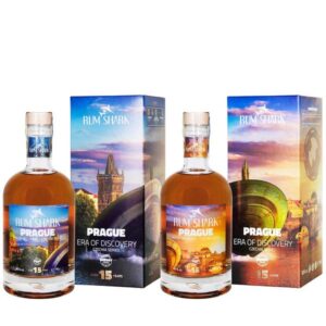 Rum Shark UFO 4 Prague 15 Y.O. Multi Sada 47,5% 1,4 l