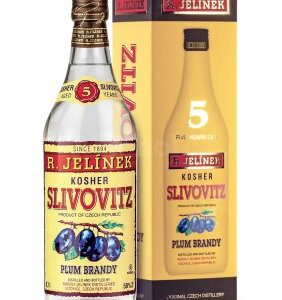 Rudolf Jelínek Slivovice Kosher Slivovitz 5 yo Bílá R.Jelínek  50 % 0,7 l