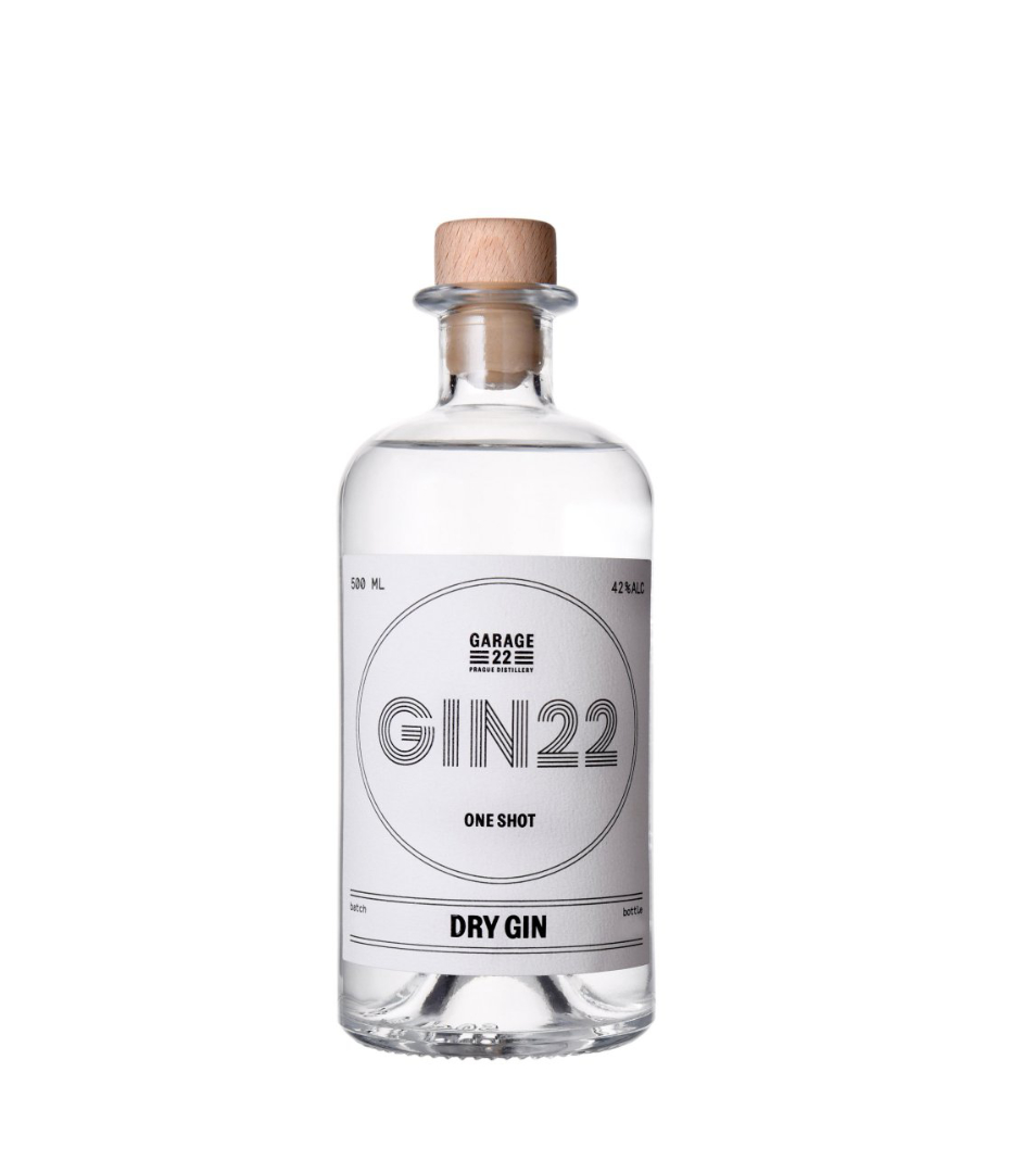 Garage 22 Gin 22 42% 0,5l (holá lahev)