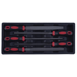 STAVTOOL Sada pilníků 5 díly, plastové plato