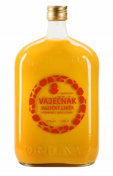 Vaječný likér Bartida 17 % 1 l