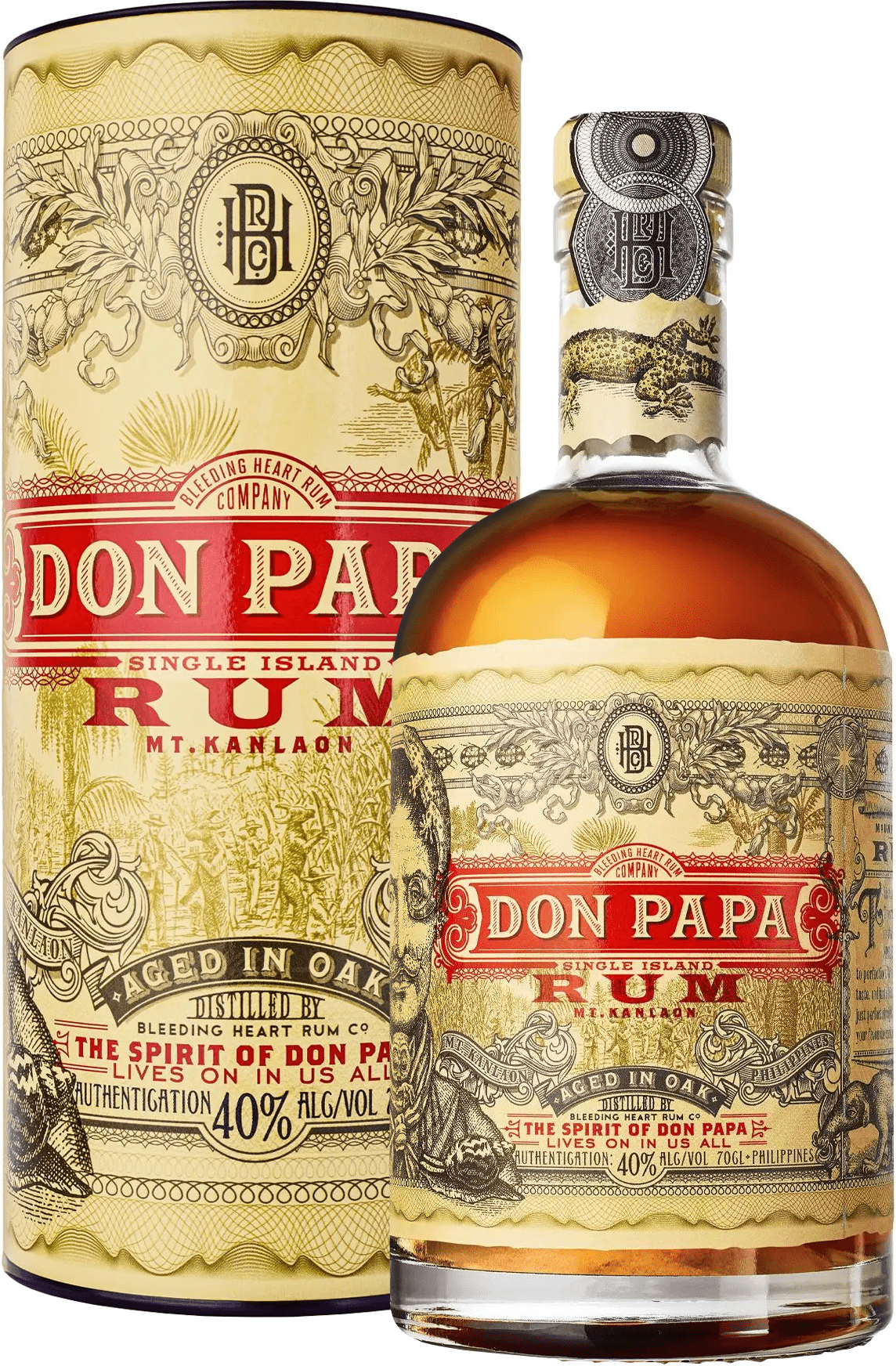 Don Papa v tubě 40% 0,7l