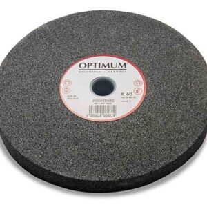 OPTIMUM Brusný kotouč 400 x 50 x 40 mm – K60, tvrdost M, korund